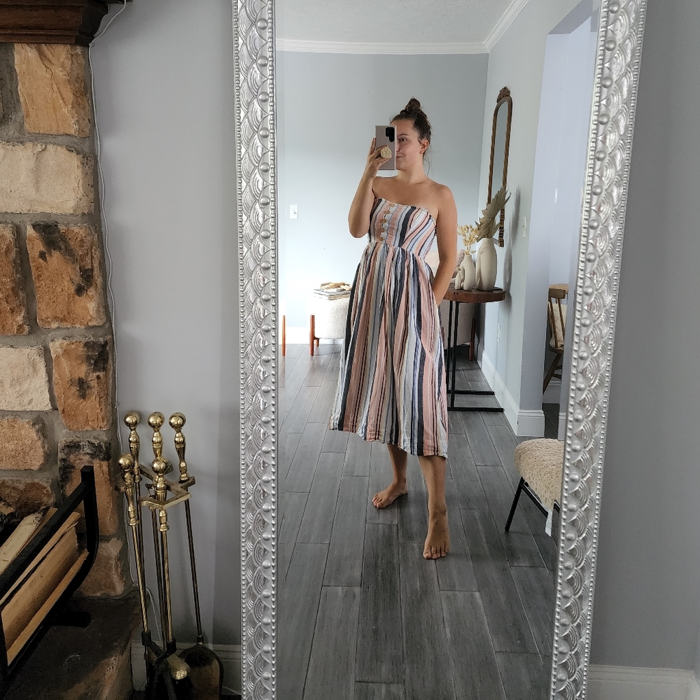 Free People Lilah Pleated Dress